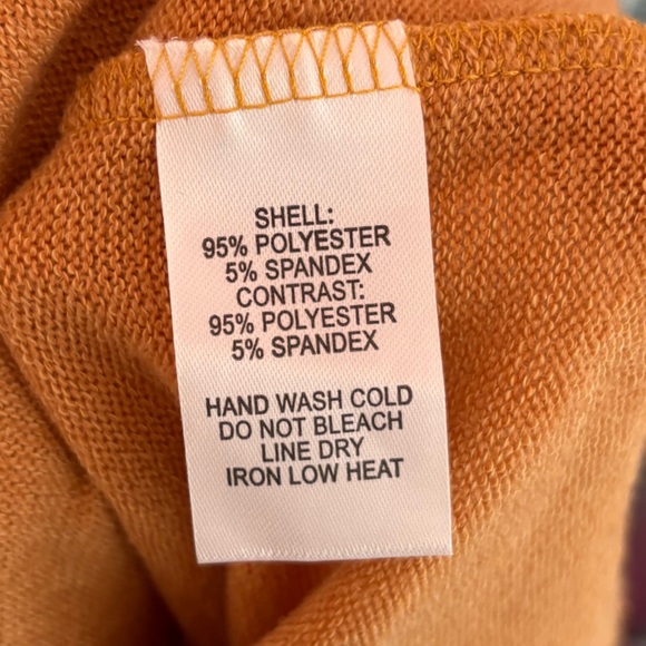 Lulus Autumn Daze Camel Cowl Neck Long Sleeve Sweater Dress Size XS - Picture 5 of 5